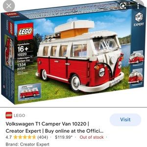 LEGO Expert Creator T1 Volkswagen Camper Van